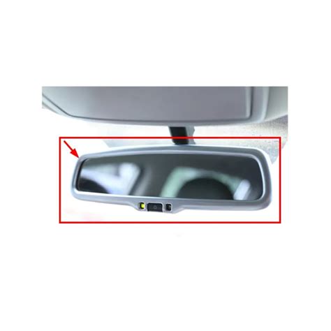 ABS Chrome Car Styling Interior Rearview Mirror Frame Decoration Cover