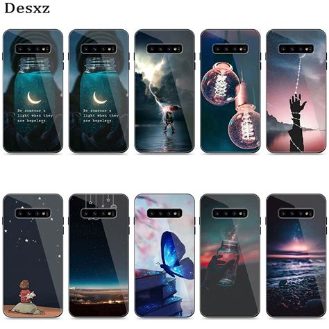 Funda De Teléfono Móvil De Vidrio Templado Para Samsung A10 20 30 40 50