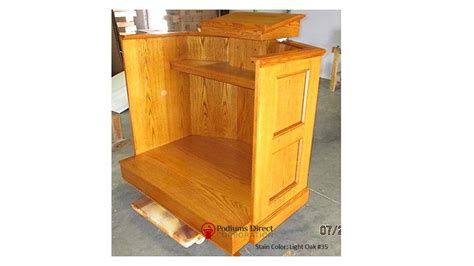 Church Wood Pulpit Podium Lectern Custom No 1 Podiums Direct