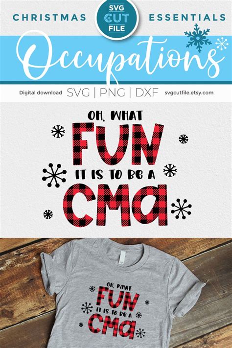 Christmas Cma Svg Cma Christmas Svg Holiday Certified Etsy