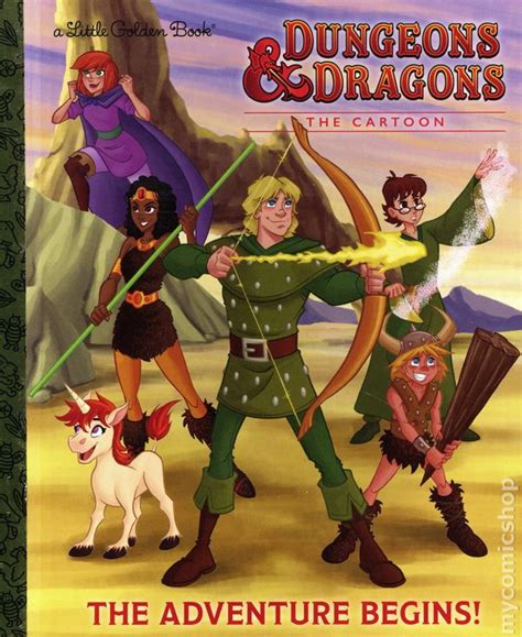 Dungeons And Dragons The Cartoon The Adventure Begins Hc 2023 Golden Books A Little Golden