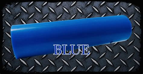 Blue Acetal (Delrin®) Rod for Game Calls - Deadshot Polymers