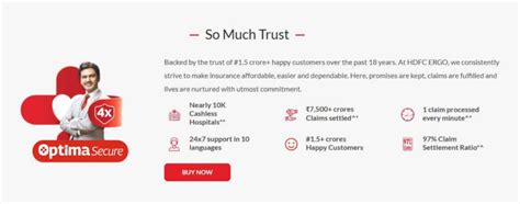 Hdfc Ergo Health Insurance Optima Secure Popular In India