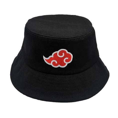 Chap U Bucket Hat Geek Anime Naruto Akatsuki Nuvem Vermelha