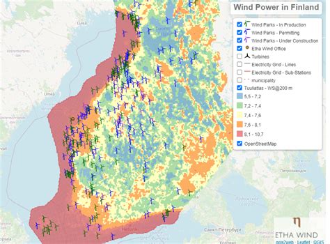 Wind Speed Estimates Now on the Map - Etha Wind