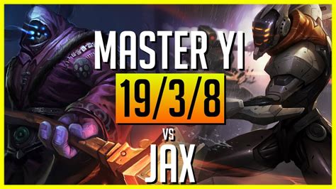 Master Yi Vs Jax Jungle Patch 104 Quadrakill Youtube