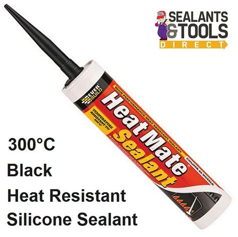 Everbuild Everflex Heat Mate Silicone Sealant C Red Heat Resistant