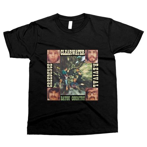 Camiseta Creedence Clearwater Revival Bayou Country Rock N Roupa