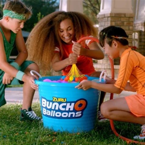 Water Balloon Rapid Fill And Tie 3pk 300ct Crazy Color Pool Party Battle