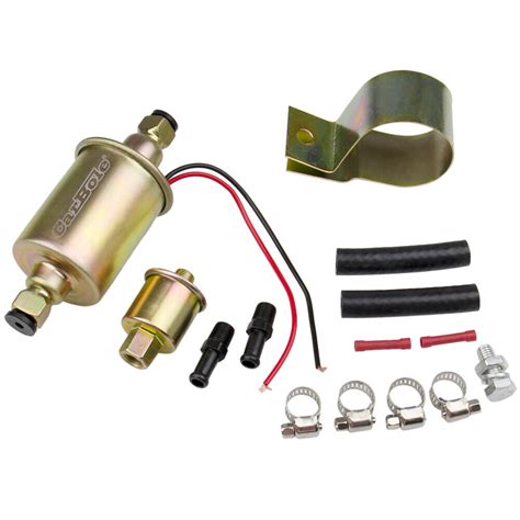 12v Universal Electric Fuel Pump Inline 5 9psi Cars Trucks Tractors E8012s Ep12s Ebay