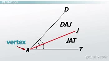 Adjacent Angles | Definition, Properties & Examples - Lesson | Study.com