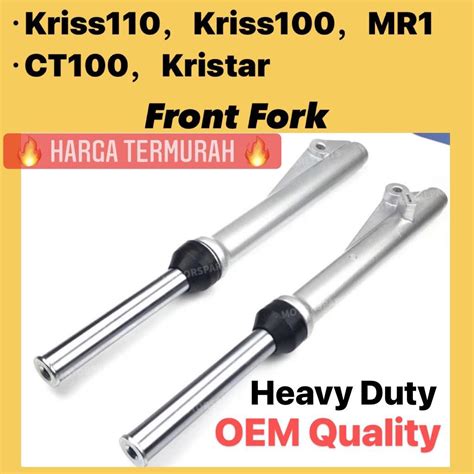 MODENAS KRISS FRONT FORK ASSY SET Pnp KRISS110 KRISS100 KRISS1 MR1