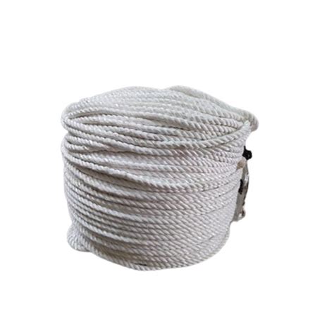 White Polyester Rope Resham Rope 100 M 8 Mm At Rs 90 Kg In New