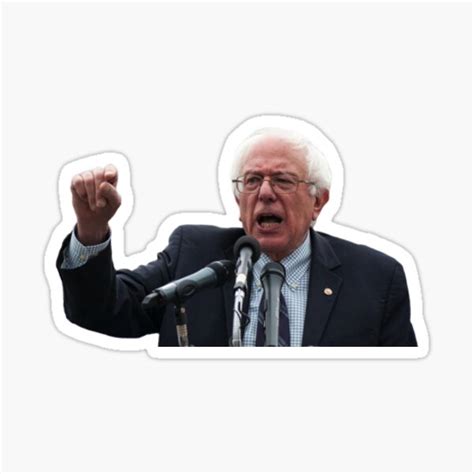 Copy Of Feel The Bern Bernie Sanders Face Png Sticker By Austinzeli