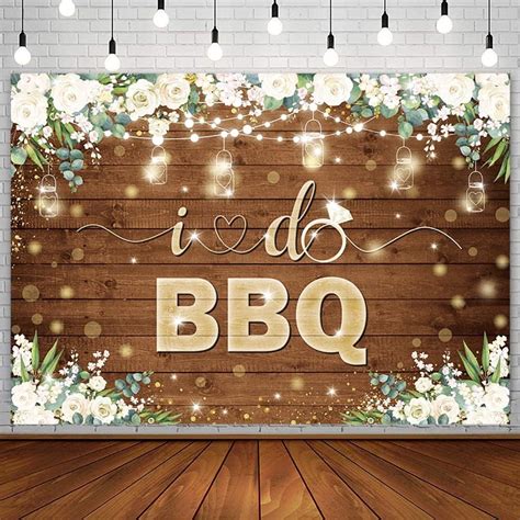 Amazon AIBIIN 7x5ft I Do BBQ Backdrop For Adults Men Women