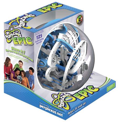 Perplexus Epic - 3D Maze Brain Teaser Puzzle Ball