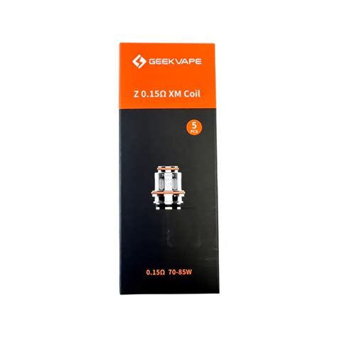 Geekvape Zeus Mesh Replacement Coils 5 Pk Z 0 15 Ohm Xm Fluidvape Ca