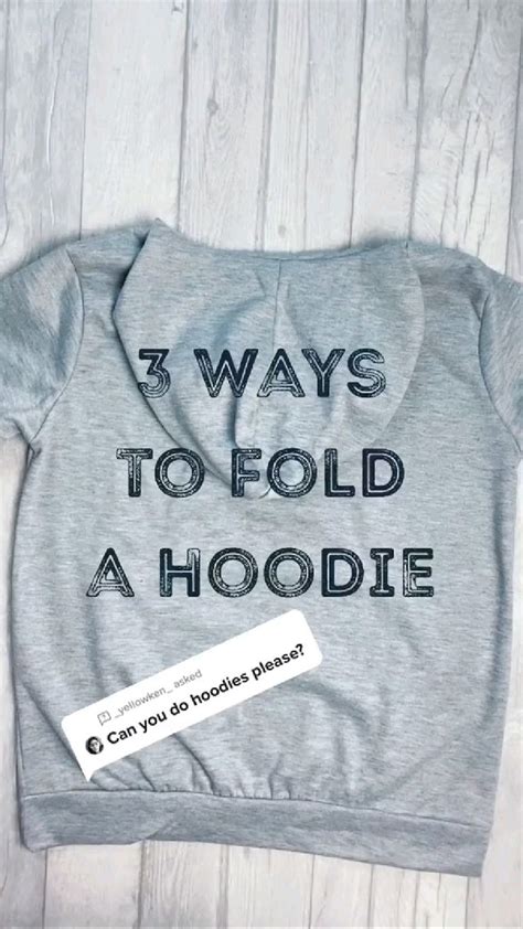 how to fold hoodies: An immersive guide by The Outfity