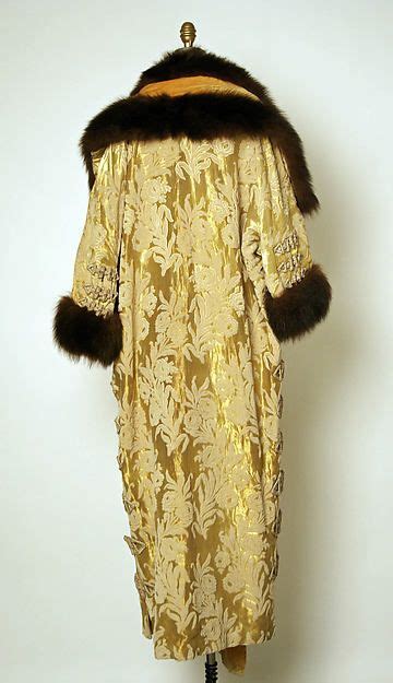 Evening Coat Ca 1910 Jacques Doucet French The Metropolitan Museum