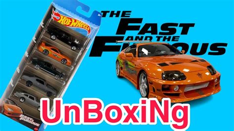 Unboxing Del Pack De R Pidos Y Furiosos Hotwheels Youtube