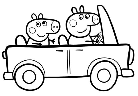 Peppa Pig Coloring Pages Coloring Pages