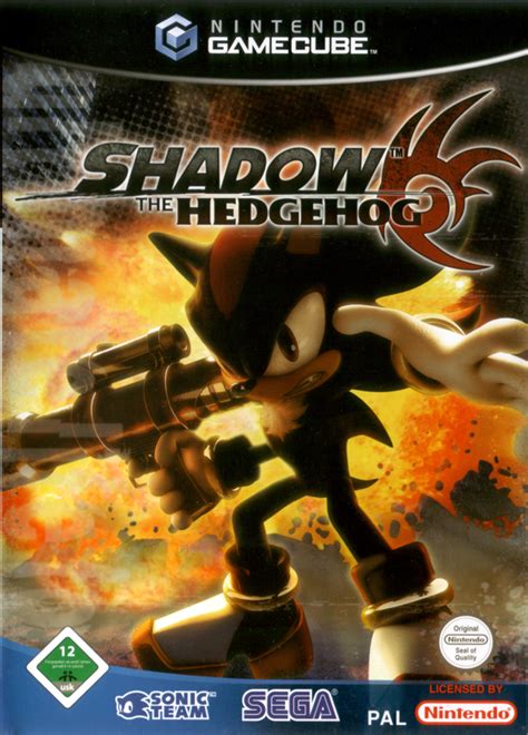 Shadow The Hedgehog Cover Or Packaging Material MobyGames