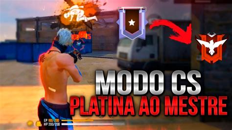 DO PLATINA AO MESTRE EM 24H NO MODO CS YouTube