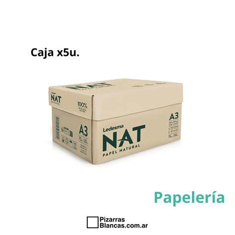 Caja De Resmas Ledesma Nat A G Resmas Librer A Pb Pizarras