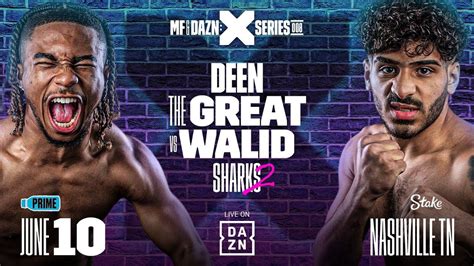 Deenthegreat Vs Walid Sharks Fight Trailer Youtube