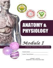 Part A Anatomy Physiology Module Pdf Anatomy Anatomy Physiology