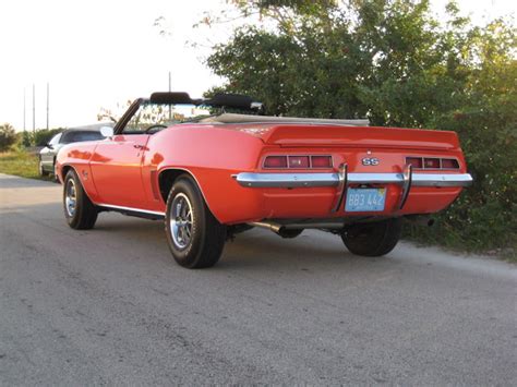 1969 Camaro SS Convertible – Hugger Orange | Resurrection Muscle Cars