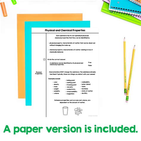 properties  matter lesson interactive bright   middle