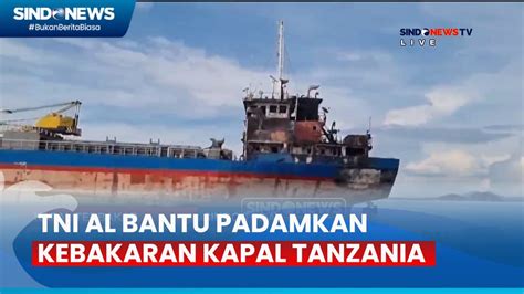 Kri Lpu Berhasil Padamkan Mv Layar Anggun Yang Terbakar Di