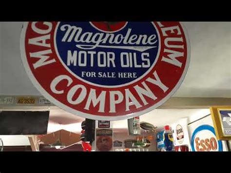 Magnolia Petroleum Company Porcelain Enamel Sign YouTube