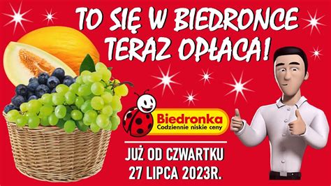 Biedronka Oferta Promocyjna Od Czwartku To Si W