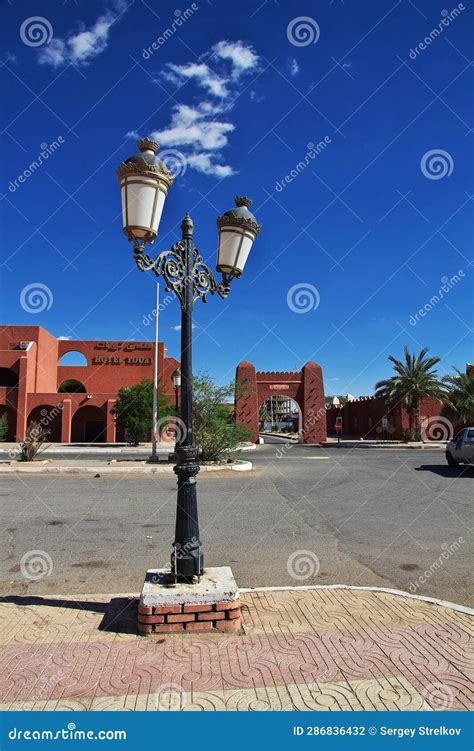 Adrar, Algeria - 06 Nov 2014: Adrar City in Desert Sahara, Algeria ...