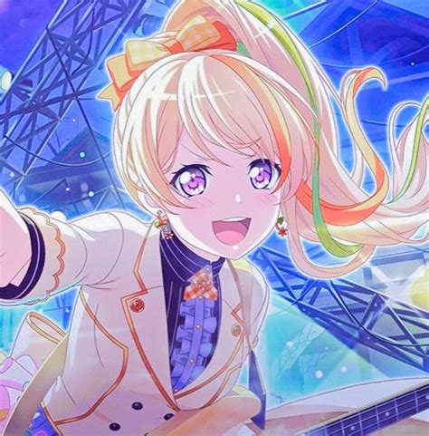 Chisato Shirasagi Icon Bandori Cute Icons Anime Cute