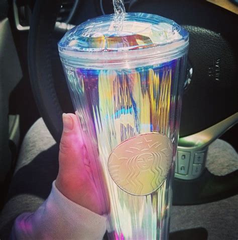 Iridescent Starbucks Tumbler Https Instagram Xotiffanyloves