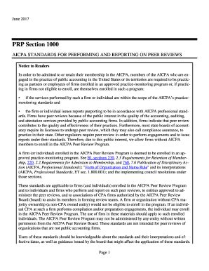 Fillable Online Aicpa Prp Section Fax Email Print Pdffiller