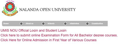 Nalanda Open University Admission 2025 Application Form Last Date