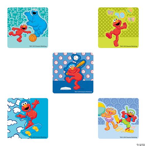 Silly Elmo Stickers - Discontinued