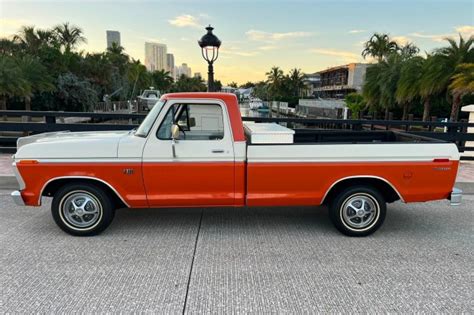 1974 Ford F 100 Custom 3 Speed For Sale On Bat Auctions Sold For