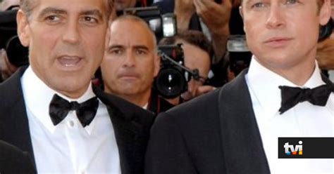 Brad Pitt E George Clooney Juntos Em Veneza TVI