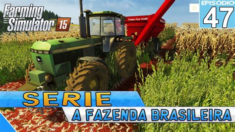 Colheita De Milho E Trigo D Farming Simulator 2015 47 Pt Br