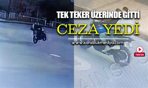 Tek Teker Giden Motosiklet S R C S Ne Ceza Karab K Medya Haber