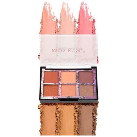 Buy Miss Rose Color Nude Matte Eyeshadow Palette Highly Pigmented