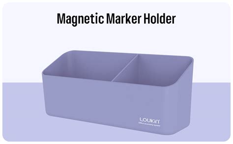 Amazon Loukin Magnetic And Adhesive Marker Holder Dry Erase