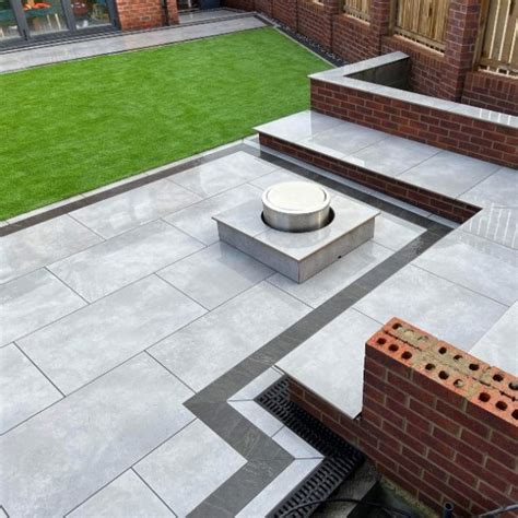 Storm Grey Porcelain Paving X Paving Stones Direct