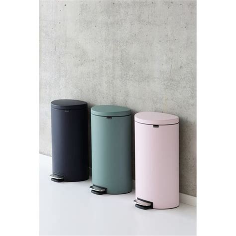 Brabantia Flatback Prullenbak 30 L Mineral Mint Voor De Heb