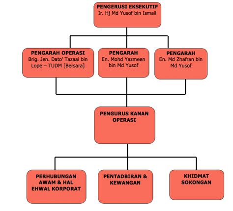 Carta Organisasi Syarikat Sdn Bhd